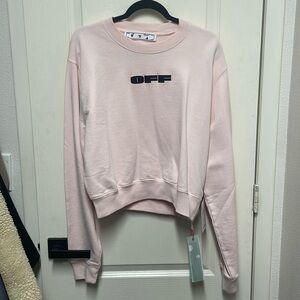 Off-White Women’s Pink Crewneck